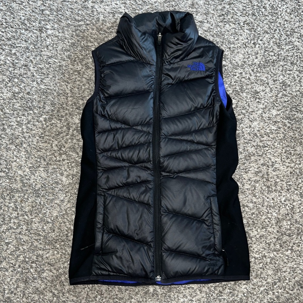 The North Face Down 600 Black Vest Small